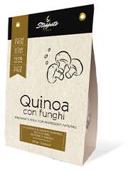 QUINOA CON FUNGHI